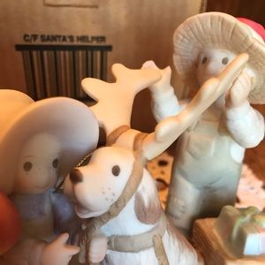 Santa’s Helper porcelain figurine HOMCO 1994
